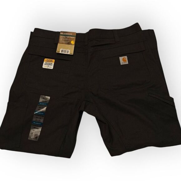 NWT Carhartt Cryder Dungaree Flex Gray Chinos Comfortable Work Pants 38/30 - Picture 6 of 9